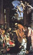 Domenico Zampieri Last Communion of St. Jerome, oil